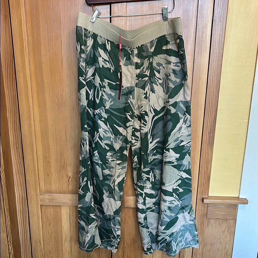 XCVI Linen/Cotton pants NWT -XL